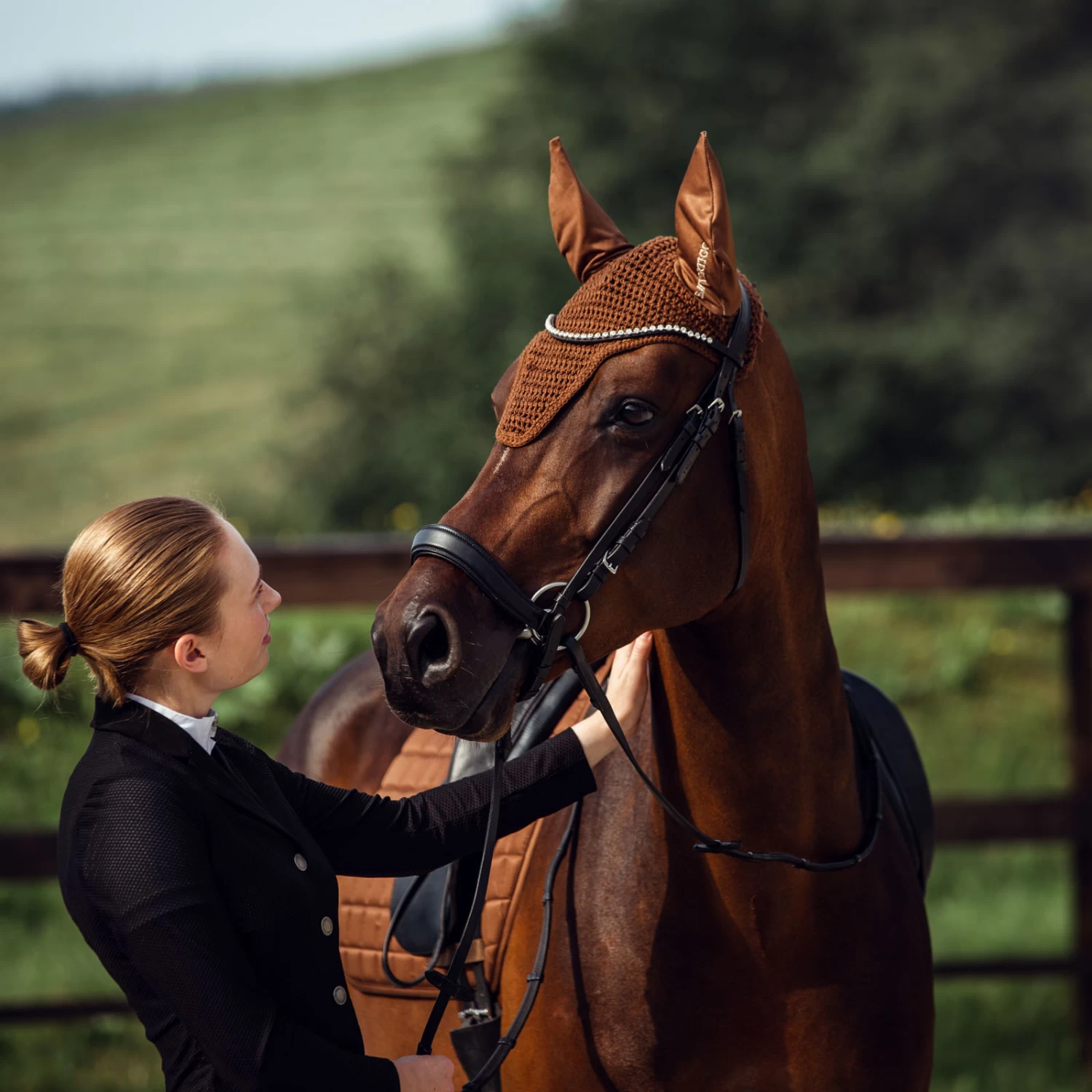 Horze Positano Anatomische Hannoveranische Trense – Bild 3