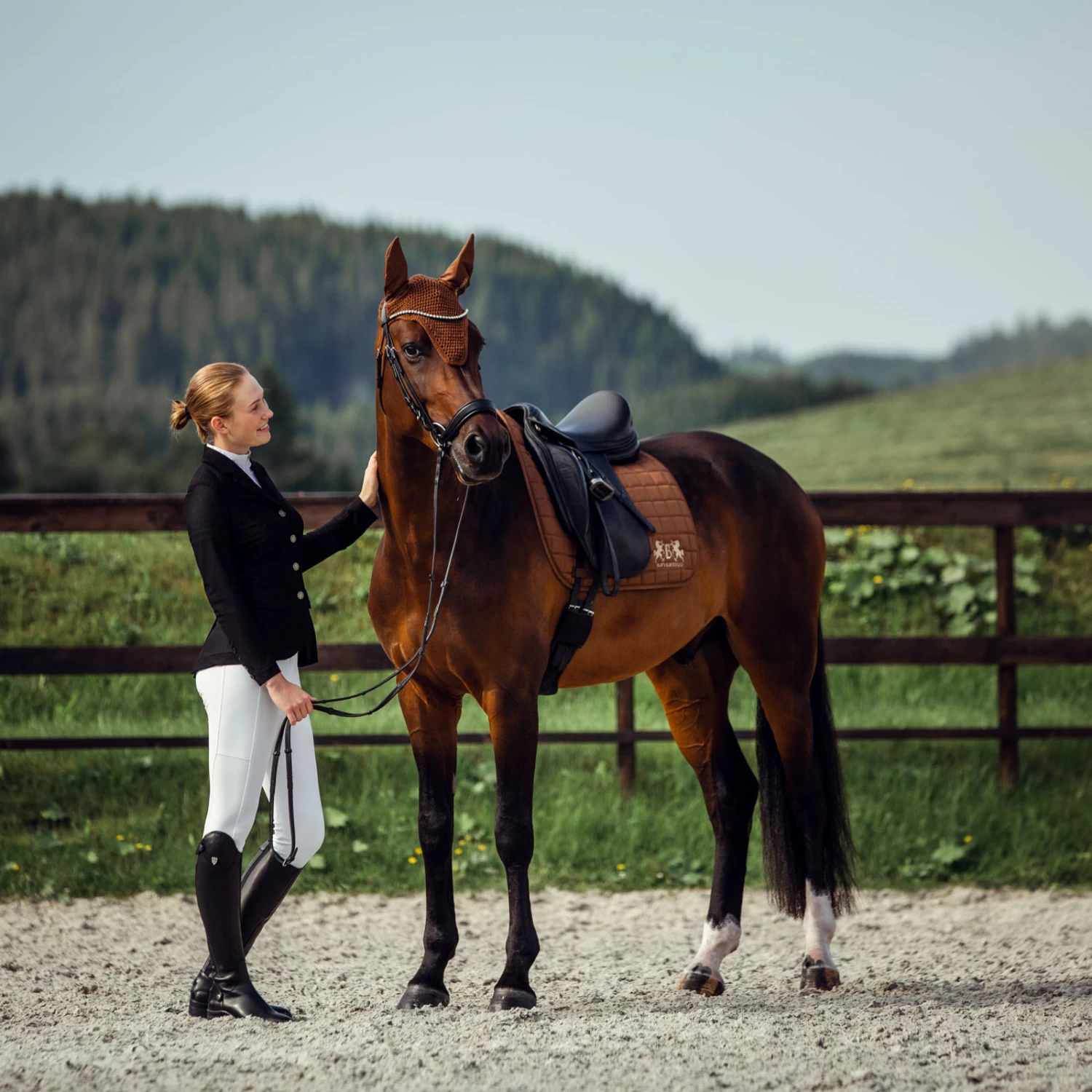 Horze Positano Anatomische Hannoveranische Trense – Bild 4