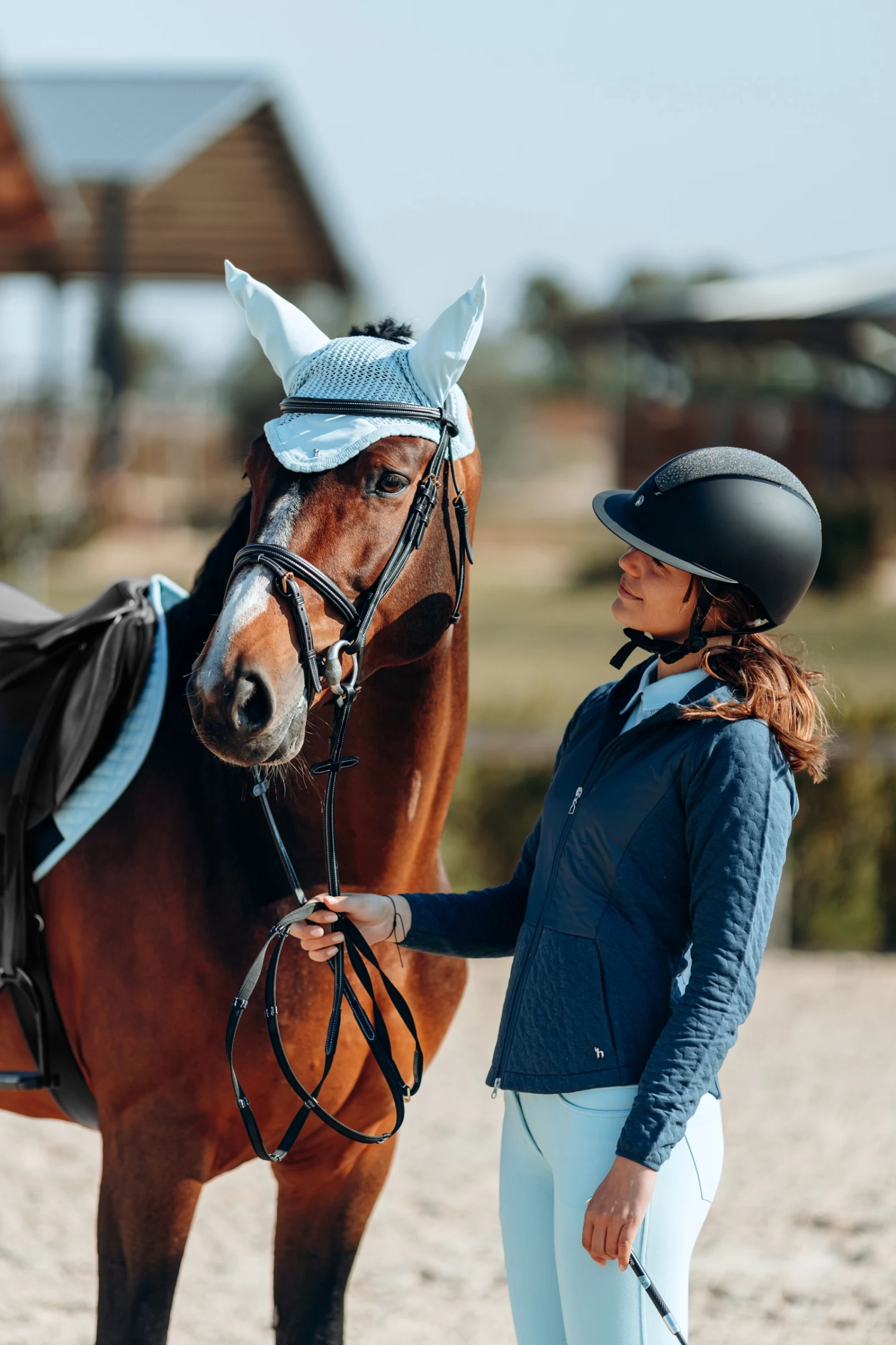 Horze Buxton Anatomische Trense Mit Zügeln – Bild 4