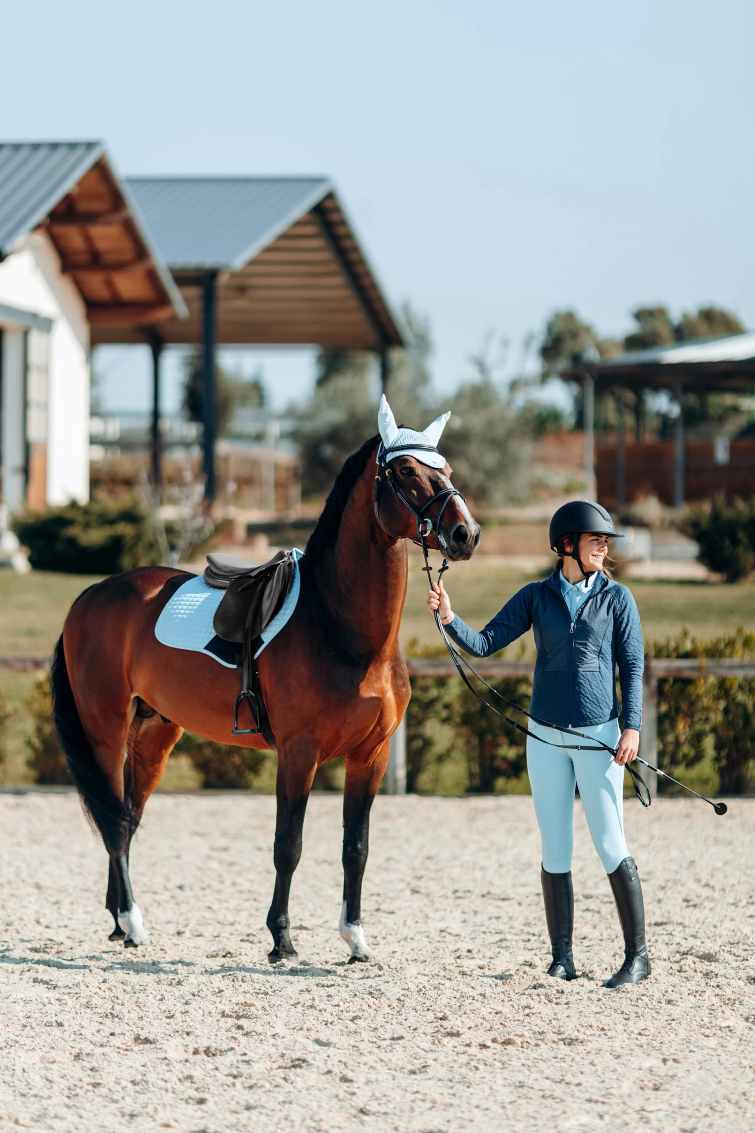 Horze Buxton Anatomische Trense Mit Zügeln – Bild 6