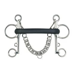 Sprenger Pelham Flexible Gummi, Edelstahl