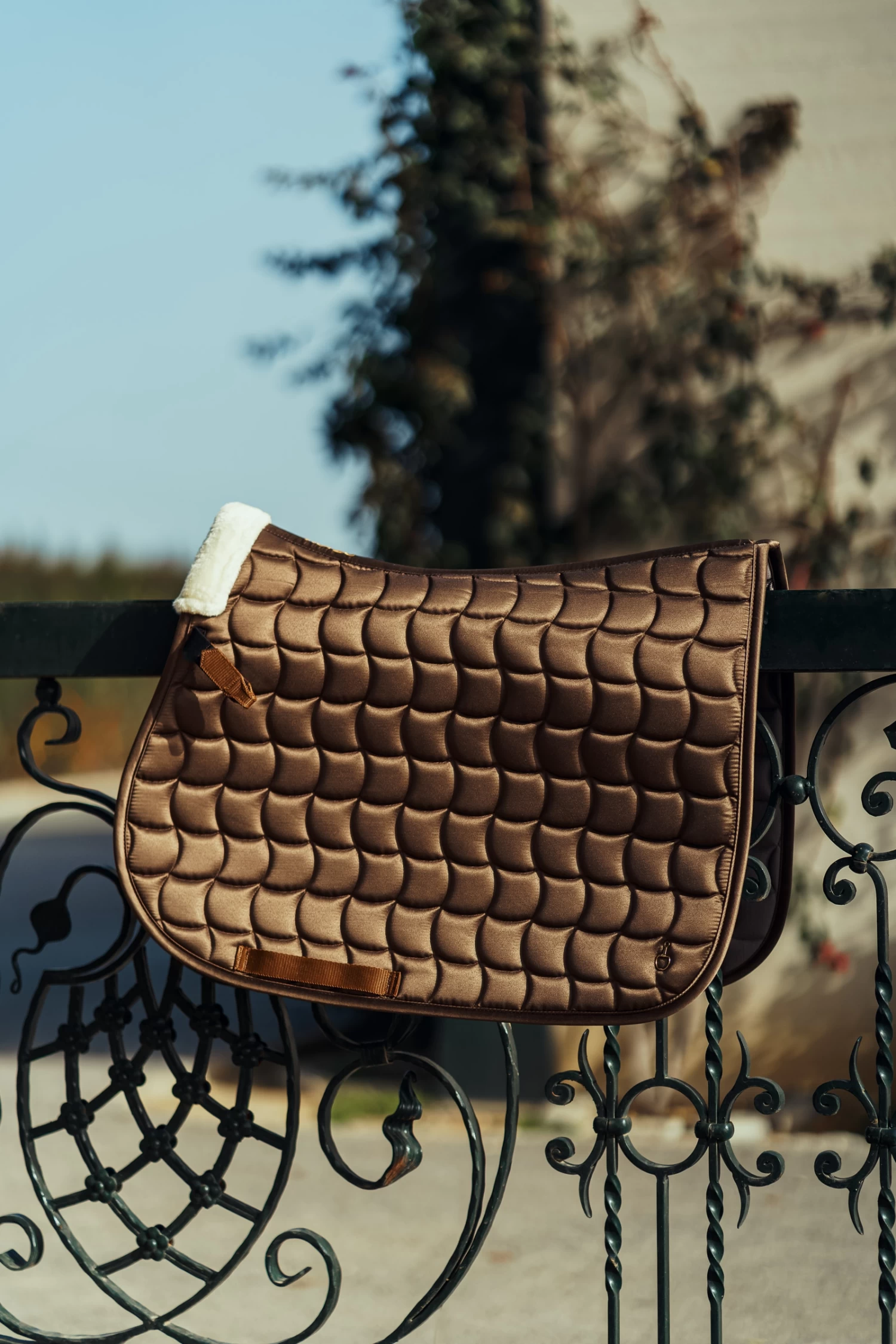 Horze Houston Vielseitigkeitsschabracke Mit Kunstfell – Bild 4