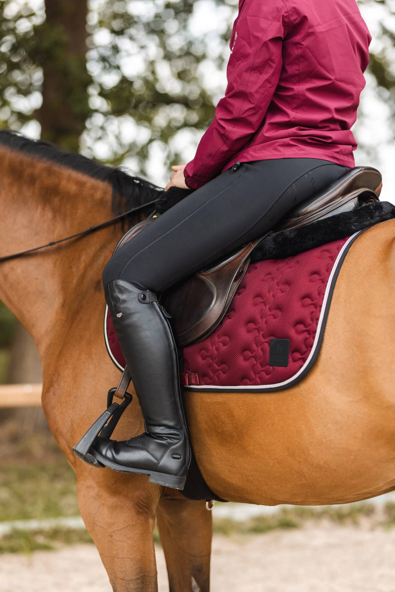 Horze Smoky Twilight Springschabracke – Bild 7