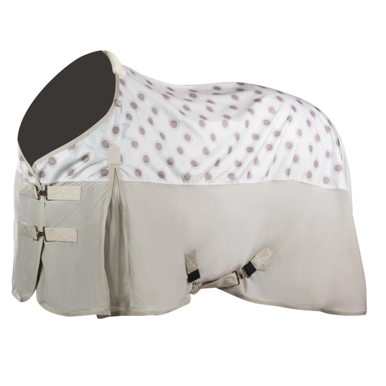 Horze Nevada Combo Regen-/Fliegendecke Mit Abnehmbarem Halsteil – Bild 14