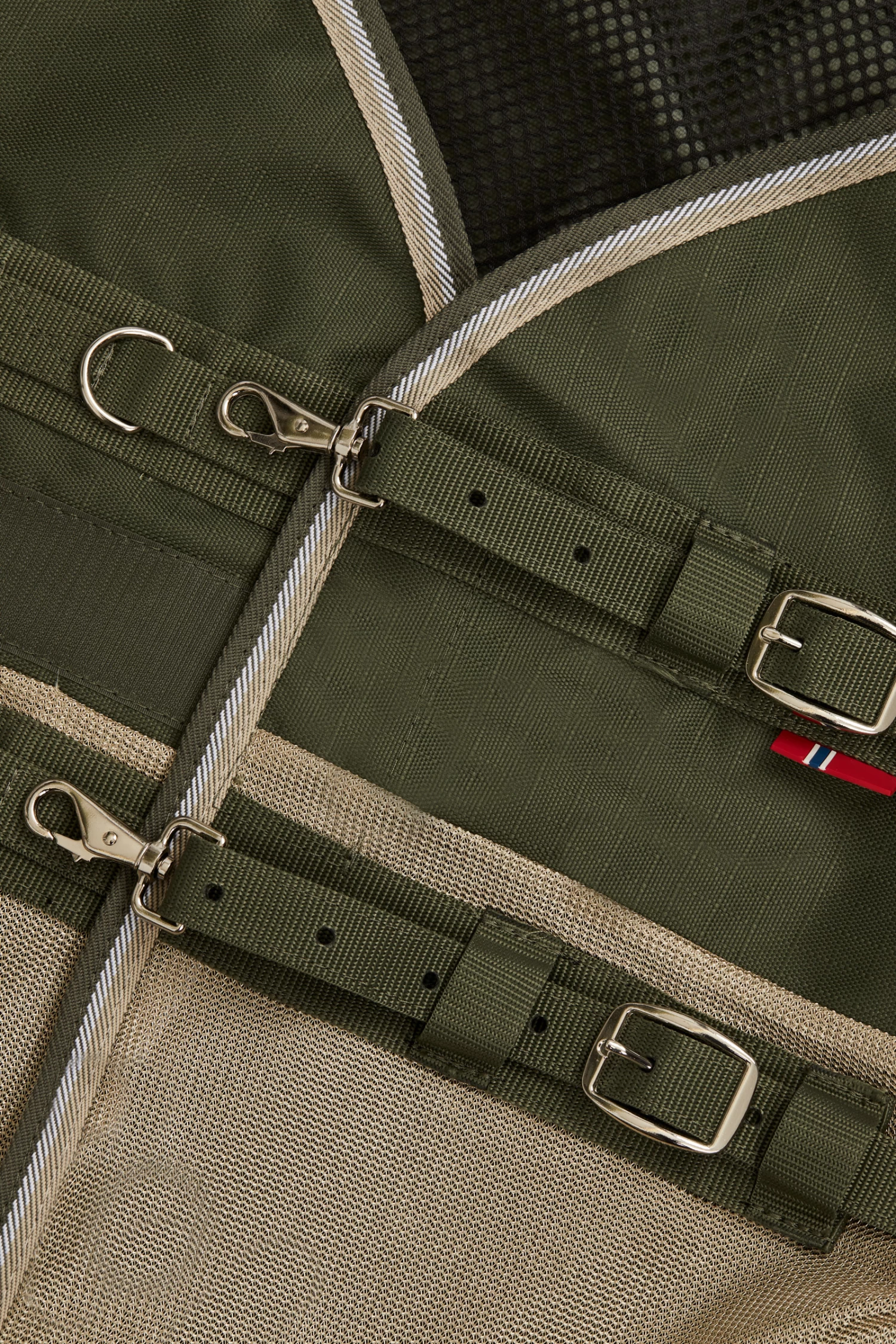 B Vertigo Jordan Combo Mesh Regendecke Mit Abnehmbarem Halsteil – Bild 2