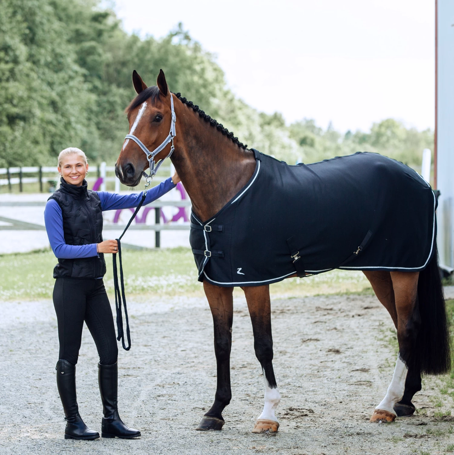 Horze Glarus Fleecedecke – Bild 15