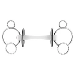 Sprenger Nathe 3-Ring Gebiss 20mm Mit Flexibler Stange (70mm Ring)