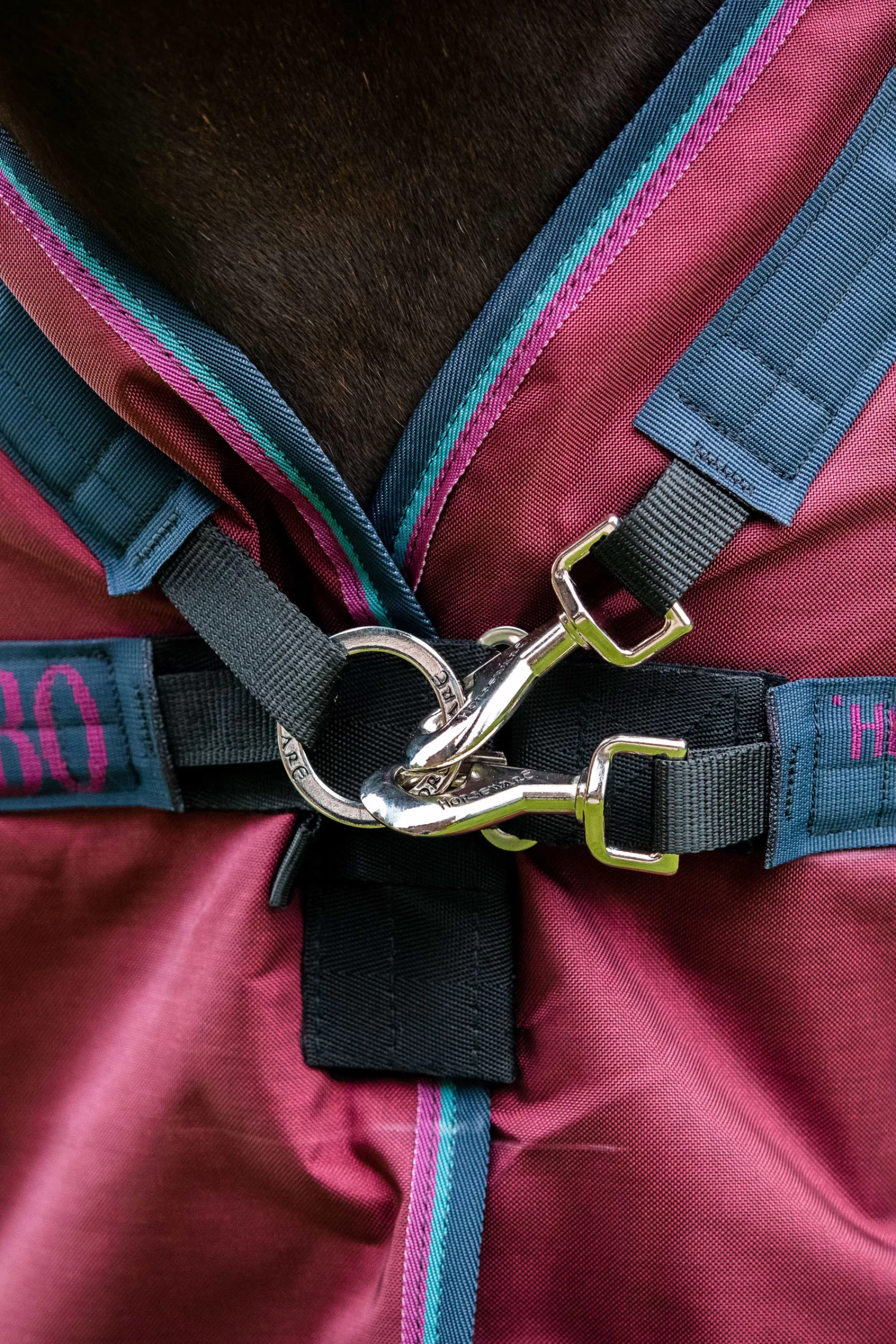 Horseware Rambo Original Weidedecke Mit Beinausschnitt, 0g – Bild 3