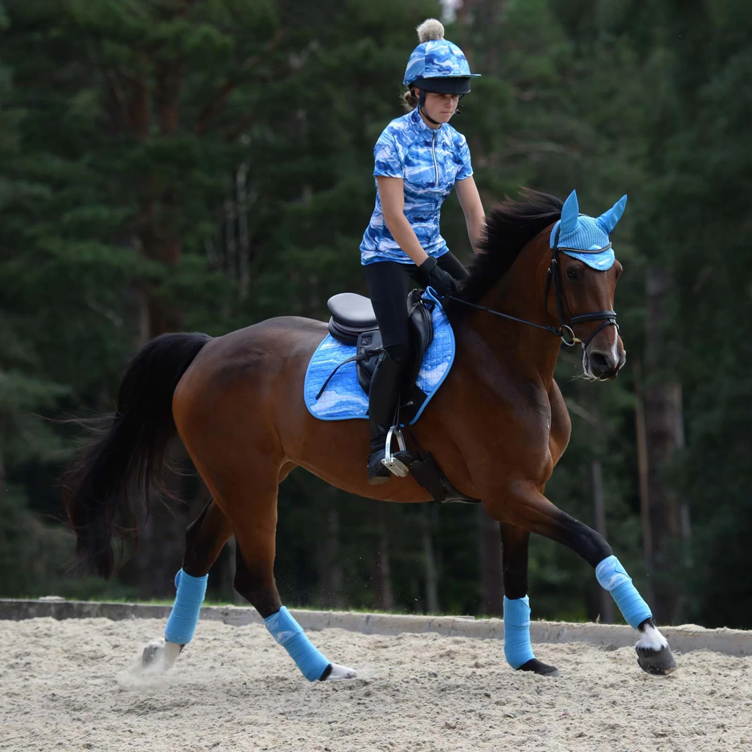 Weatherbeeta Prime Marble Fliegenhaube – Bild 5