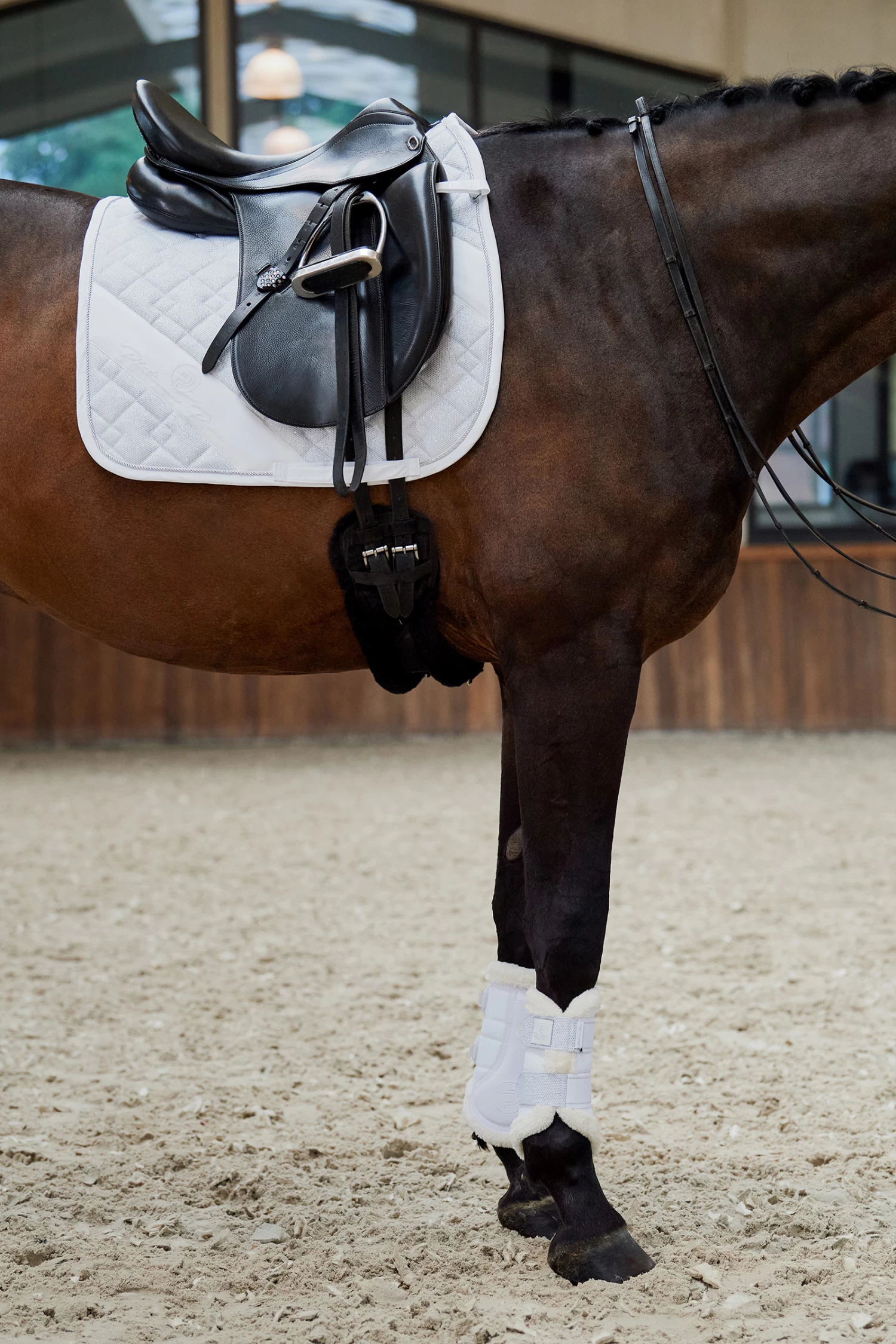 Eskadron Platinum Pure FS23 Glitter-Mesh Dressurschabracke – Bild 3